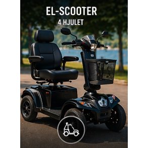 4 hjulet el-scooter 