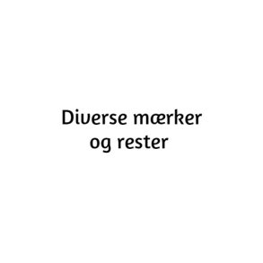 Div. M&aelig;rker