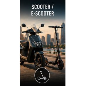 Scooter, E-Scooter, Kabine Scooter