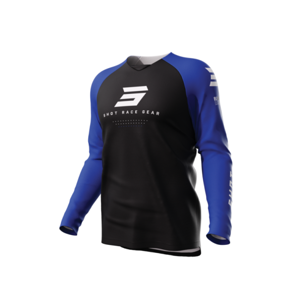 SHOT Jersey - Raw Escape Royal Blue