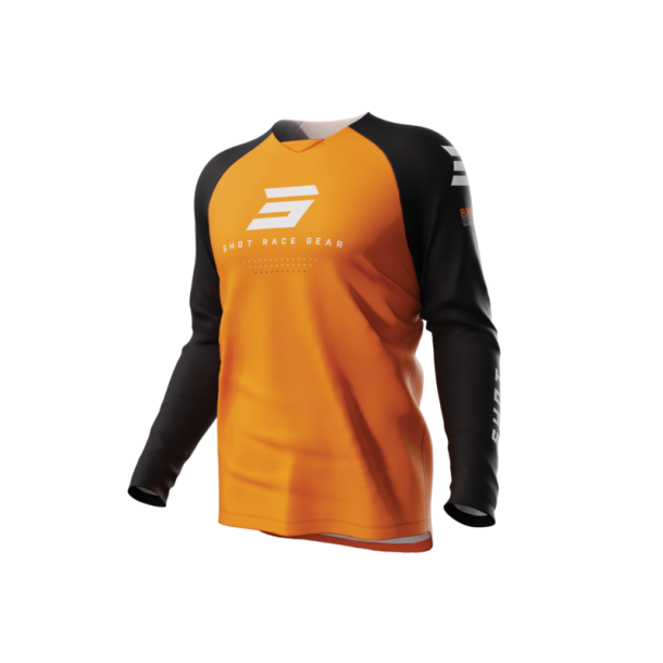 SHOT Jersey Kids  - Raw Escape Orange 