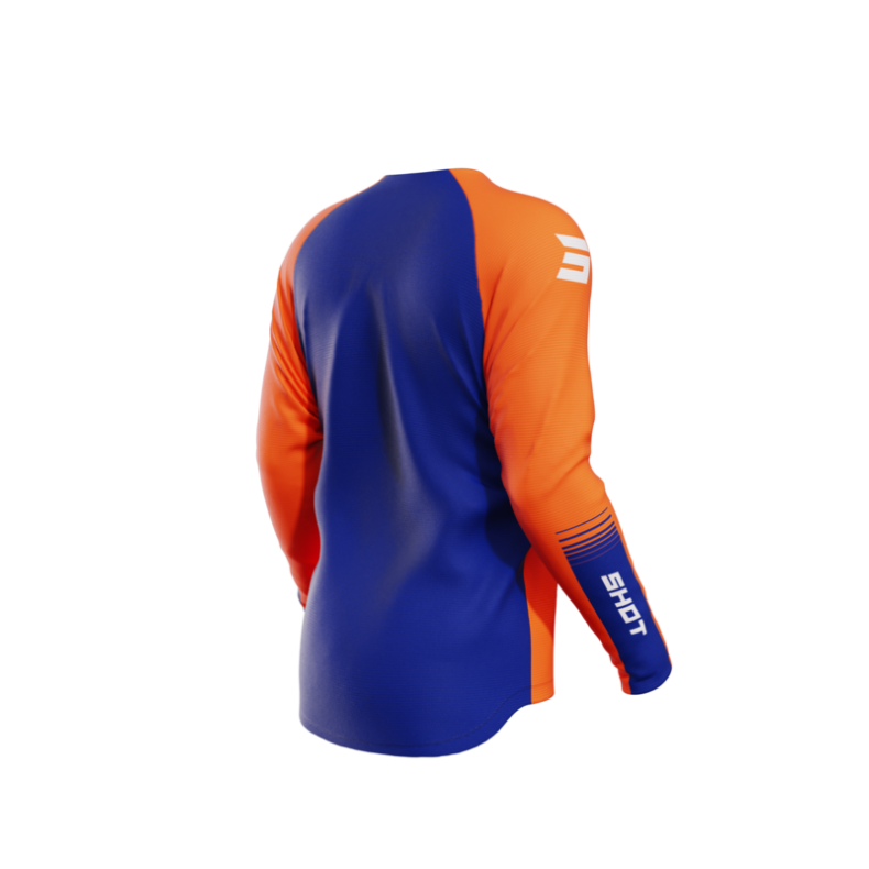SHOT Jersey Kids  - Raw Tracer Neon Orange 