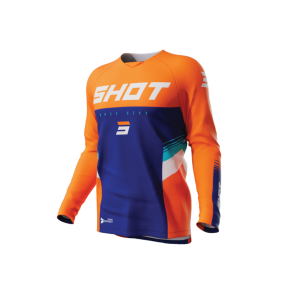 SHOT Jersey Kids  - Raw Tracer Neon Orange 