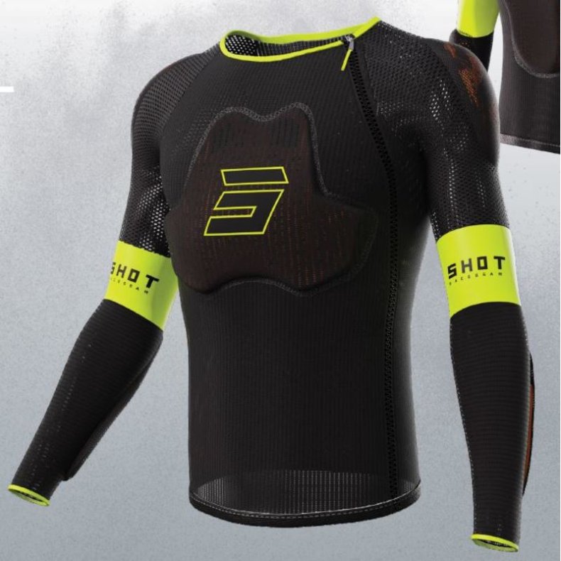 Shot Jacket Protection Race D3O Black