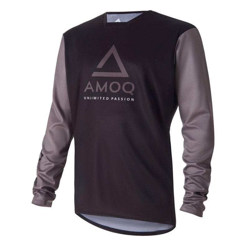 AMOQ - MX Jersey Ascent Black/Grey