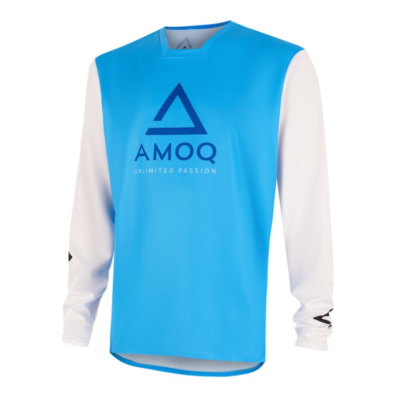 AMOQ - MX Jersey Ascent Comp Sky blue/White