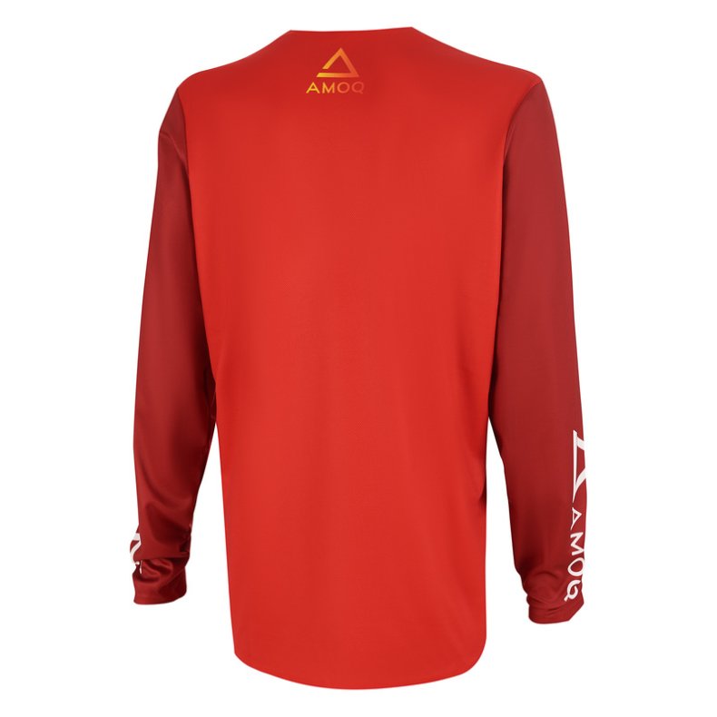 AMOQ - MX Jersey Ascent Comp Red/Dark Red