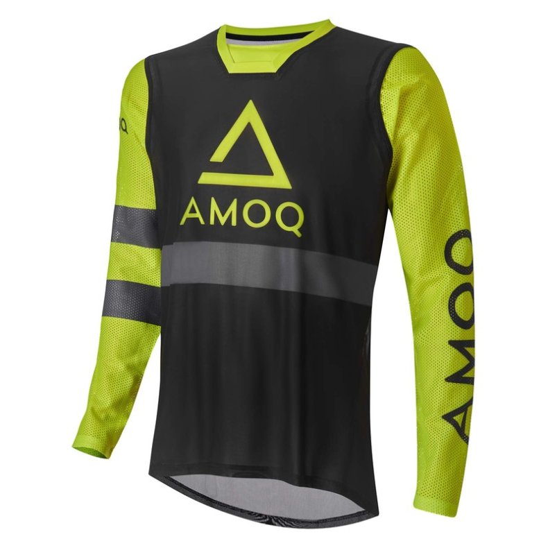 AMOQ - MX Jersey Airline Mesh Black/HiVis