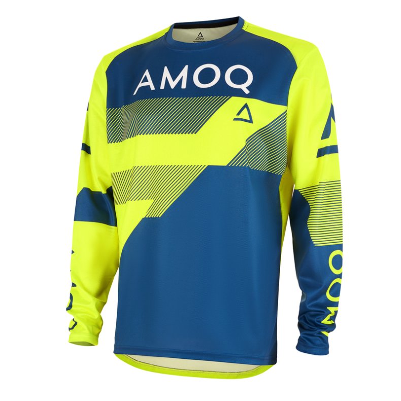 AMOQ - MX Jersey Ascent Strive V2 Yellow/Navy