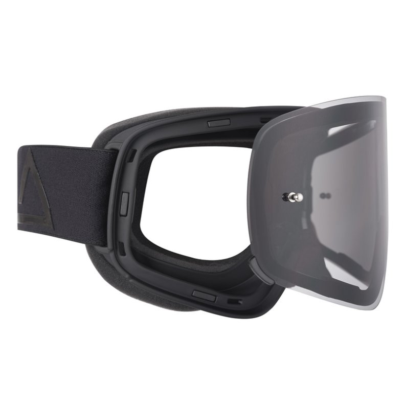 AMOQ MX Goggles Vision Magnetic Dark Grey-Black - Clear