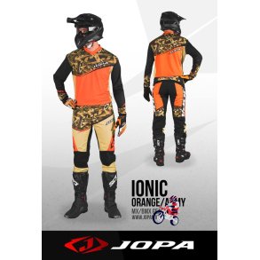 JOPA MX - Iconic Army/Orange Str. L/34