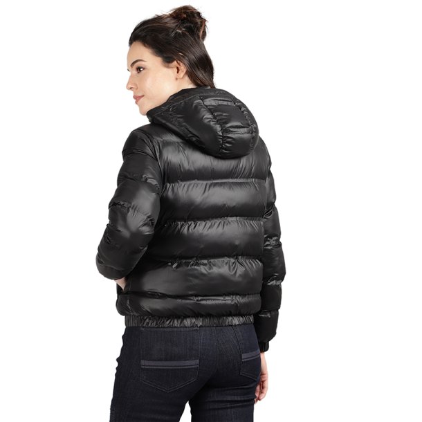 Royal Enfield - Hoodied Puffer Jacket - Black