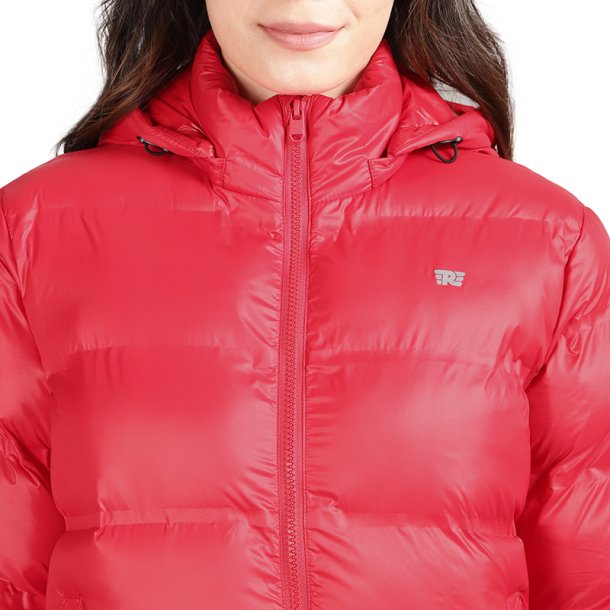 Royal Enfield - Hoodied Puffer Jacket - Red