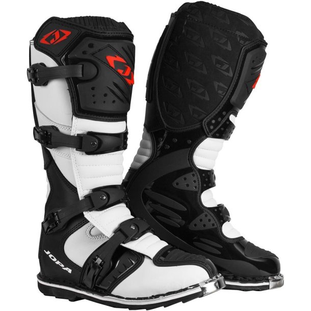 JOPA MX - Boots Hvid/sort