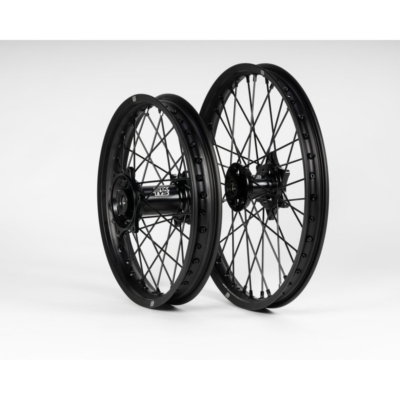 Sixty5 MX hjuls�t � Sort/Sort 21"/19"