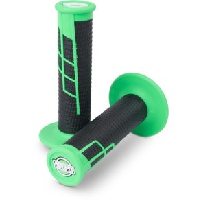 Protaper - ClampOn Grips 1/2 Wafflet Neon Green/Black