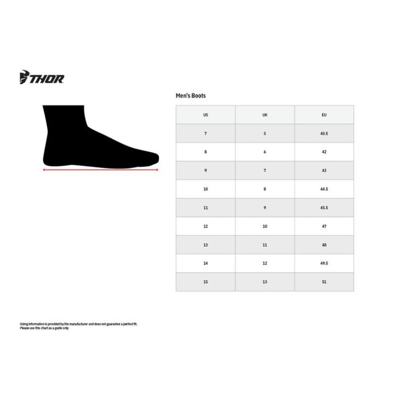 Thor Boots - Radial Orange/Yellow