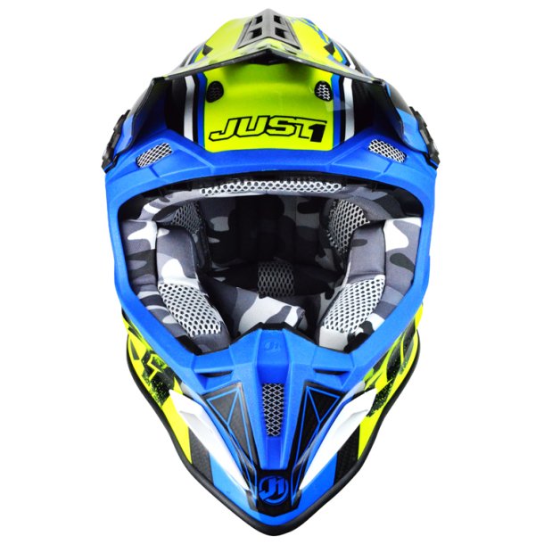 JUST 1 - J12 - Dominator Neon Yellow/Blu