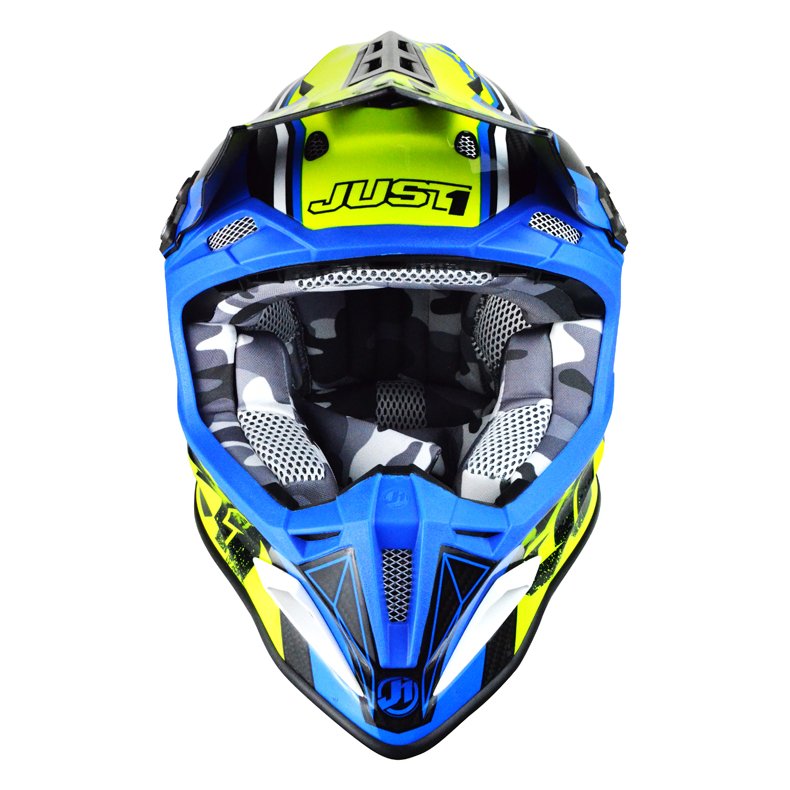JUST 1 - J12 - Dominator Neon Yellow/Blu