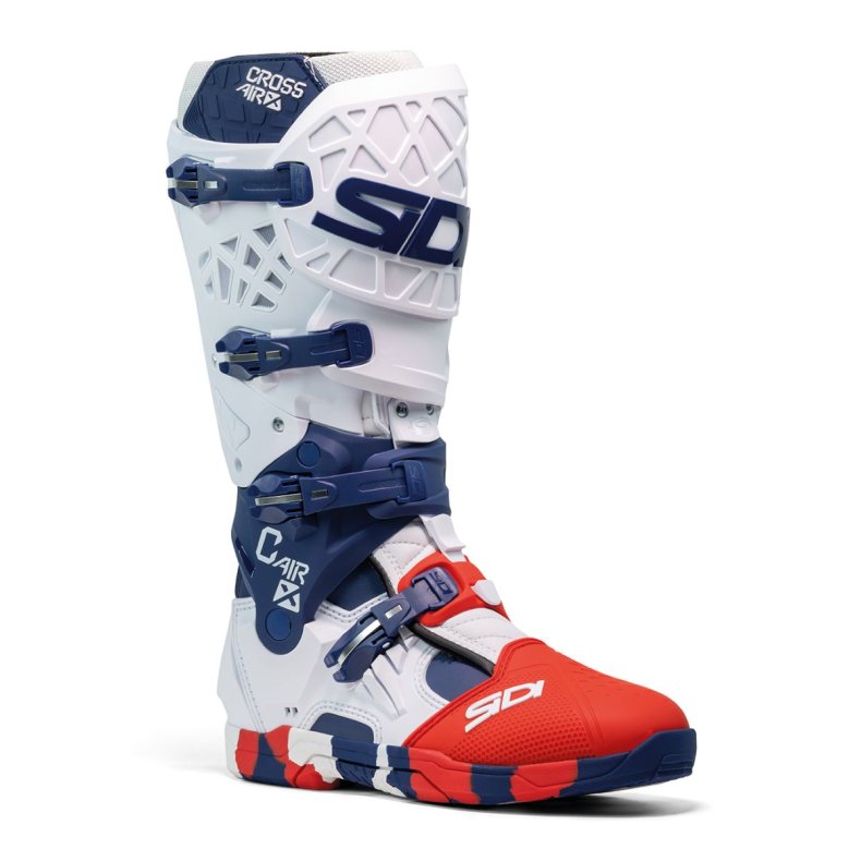 SIDI CrossAir X - White/Navy/Red