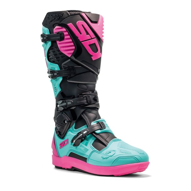 SIDI Crossfire 3SRS - Black / Mint / Pink