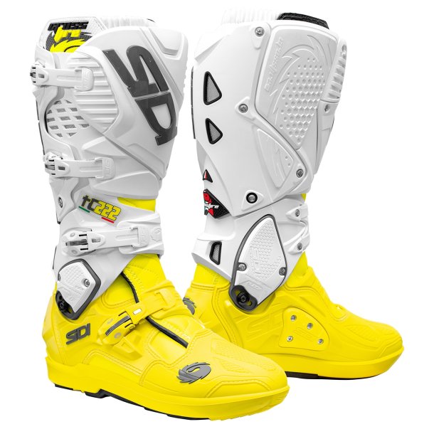 SIDI SRS 3 - TC222 White/Yellow